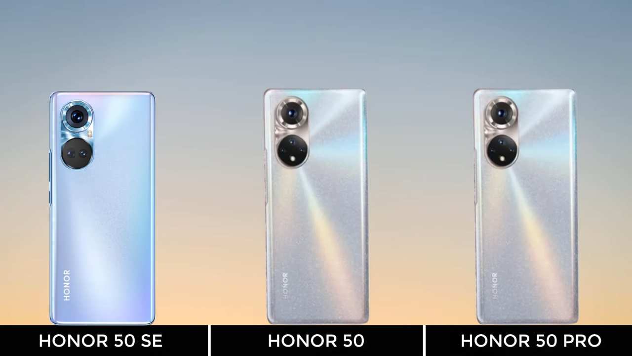 Ecco come sarà il nuovo Honor 50 con variante SE e Pro