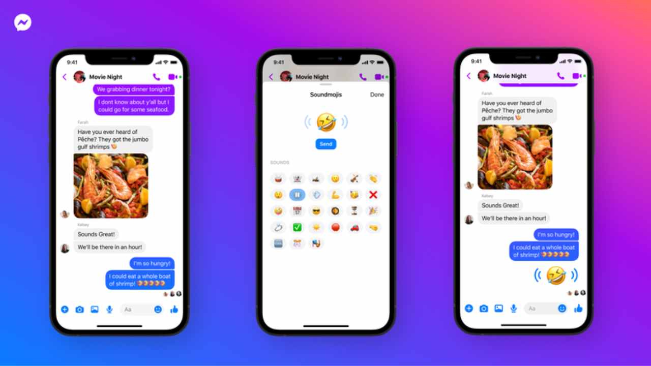 Facebook, ecco le Soundmoji: rivoluzione per Messenger