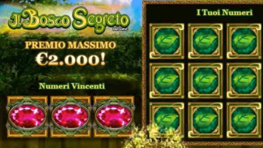Gratta e Vinci Il Bosco Segreto | montepremi da urlo - Vimarsana News