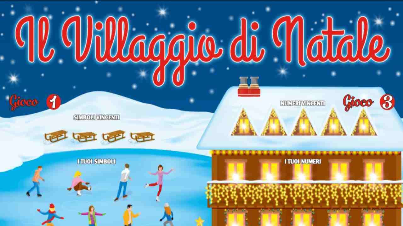 Gratta e Vinci 'Il villaggio di Natale'