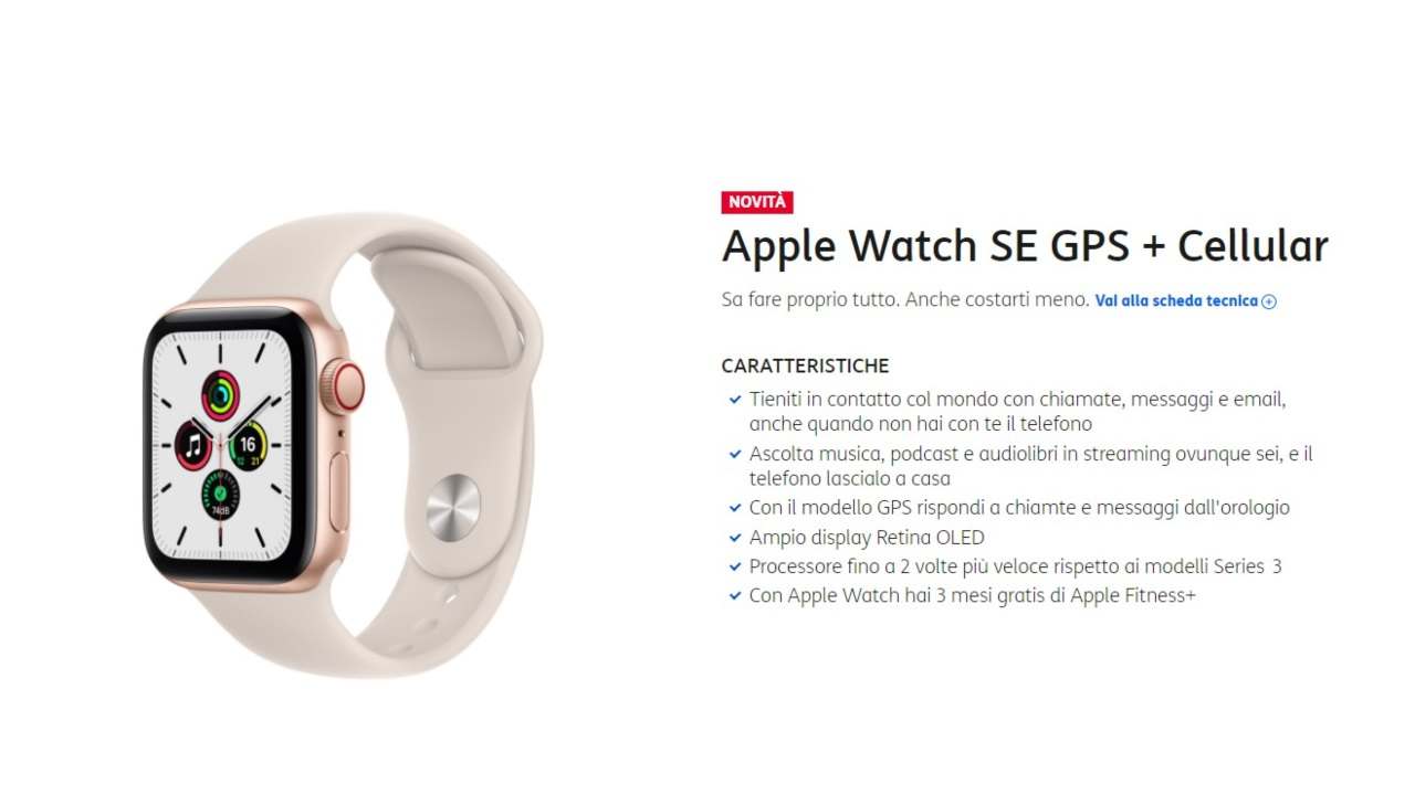 Apple Watch tuo a meno di 15€ al mese: l'offerta TIM