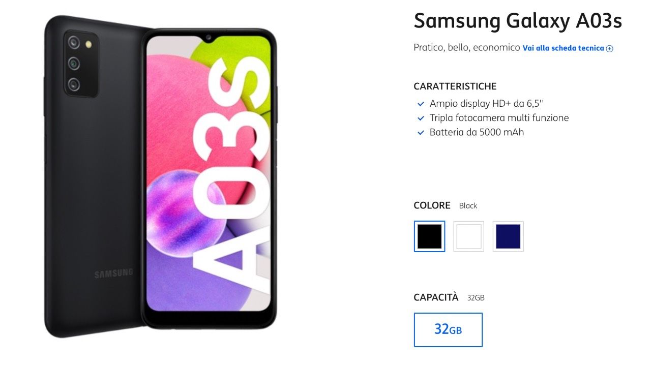 Offerta Tim: puoi prendere questo smartphone a 3€ al mese