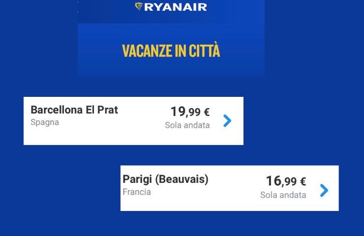Voli Ryanair 