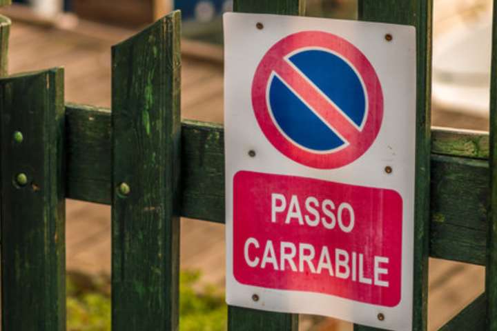 passo carrabile