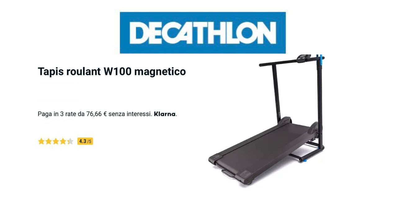 Tapis Roulant sito Decathlon