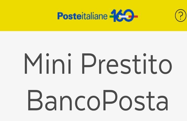 Dettagli mini prestito