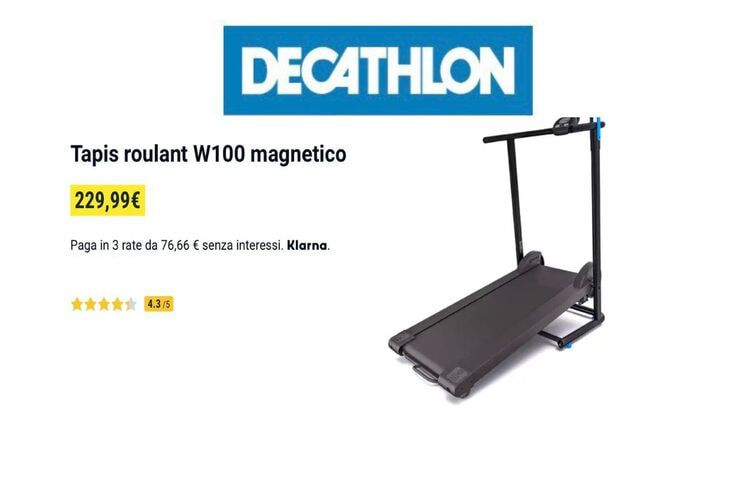 Tapis Roulant Decathlon