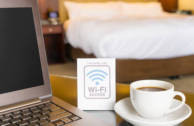 Wi-fi in camera hotel