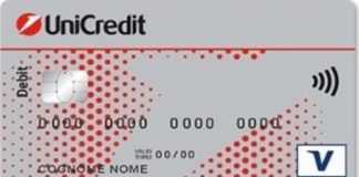 Unicredit carta debito V Pay vantaggi
