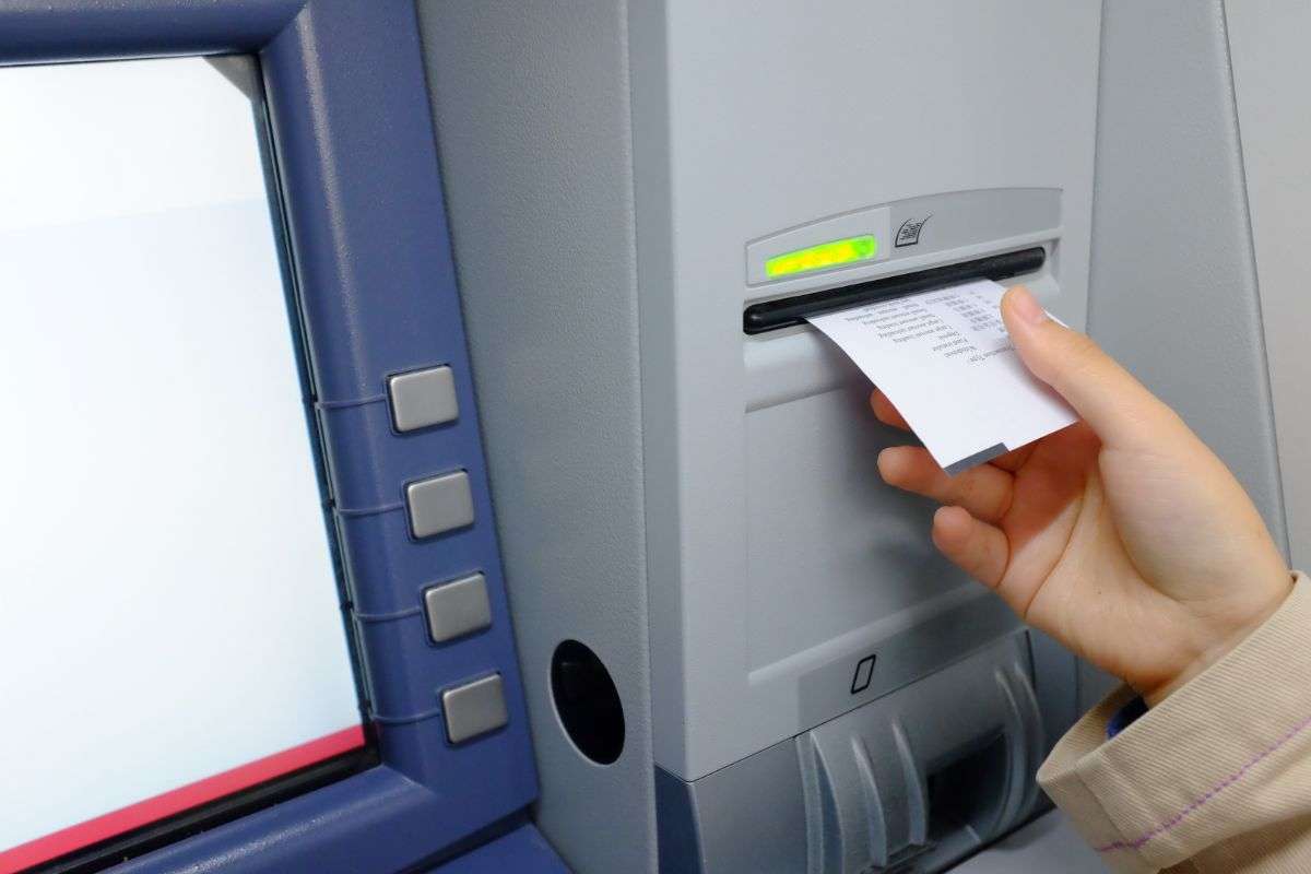 ricevuta bancomat