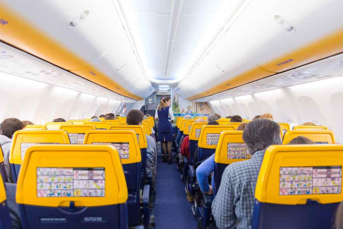 interno aereo ryanair