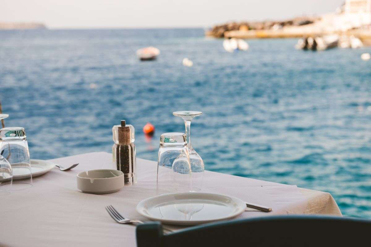 ristorante sul mare