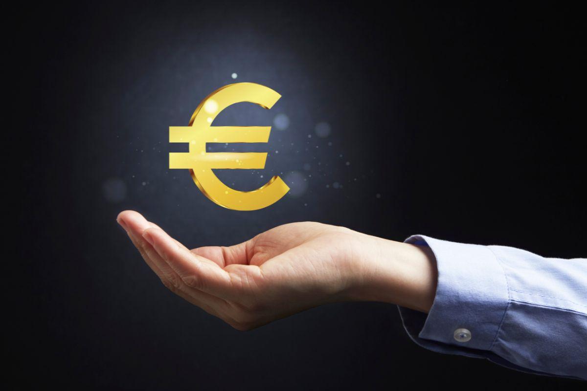 mano simbolo euro