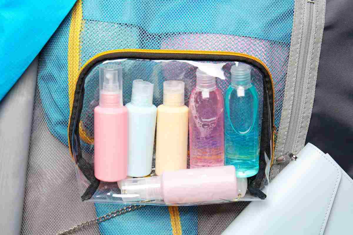 bottiglie in valigia