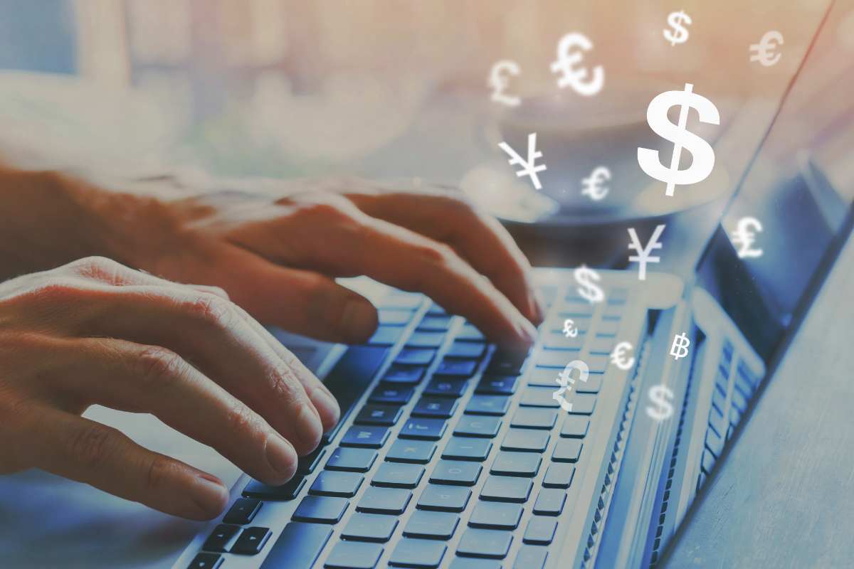 computer simboli denaro