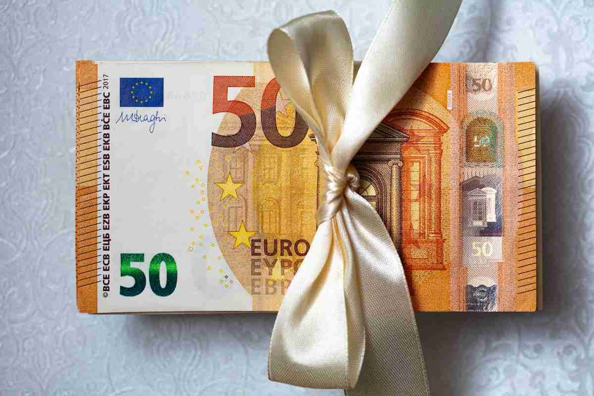 50 euro con fiocco