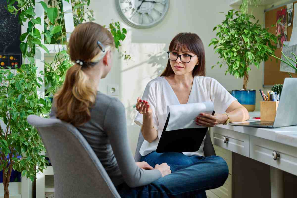psicologa e paziente