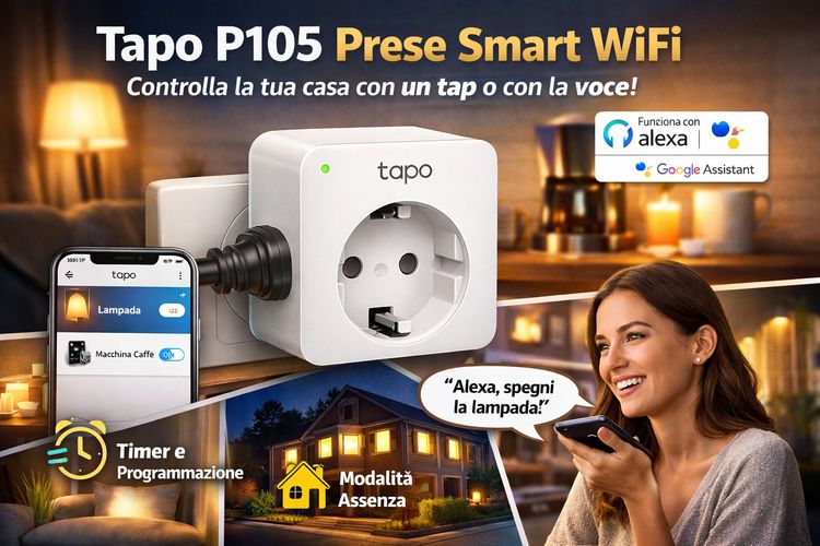Tapo P105, una presa intelligente