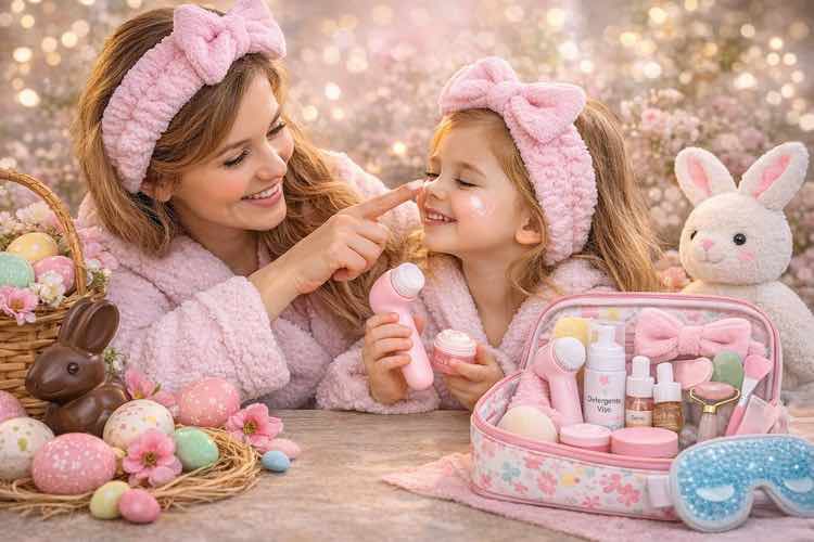 Una valigetta per la skincare per le più piccole