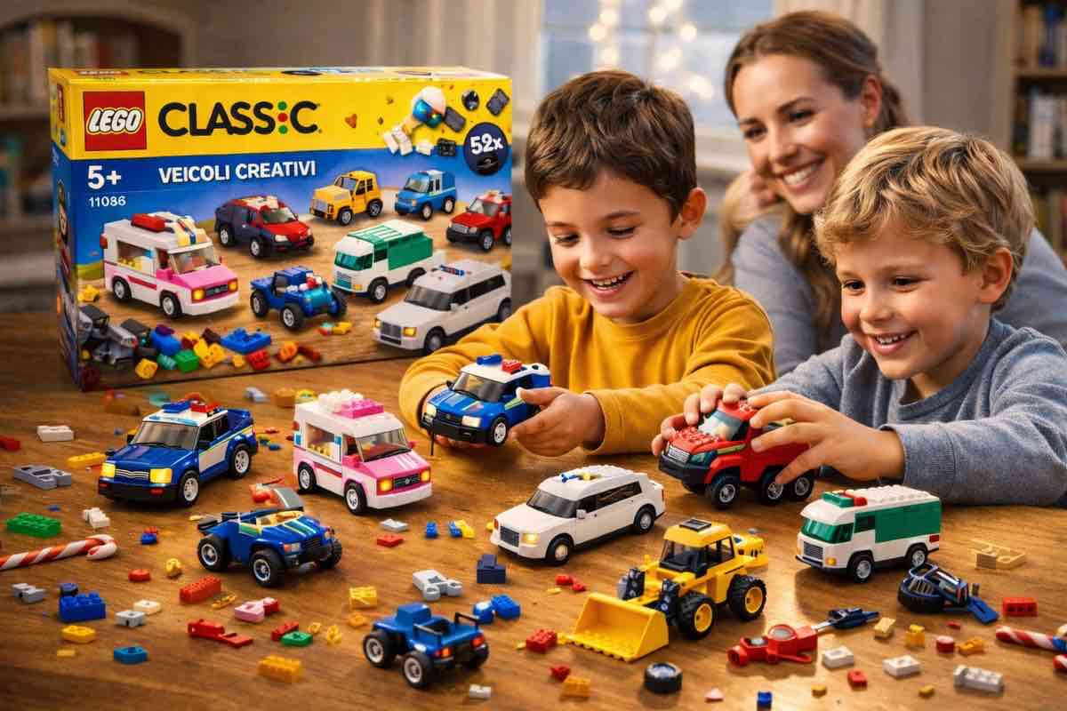 I veicoli creativi della Lego
