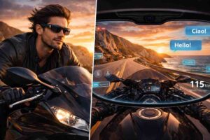 Gli occhiali intelligenti hanno molteplici usi